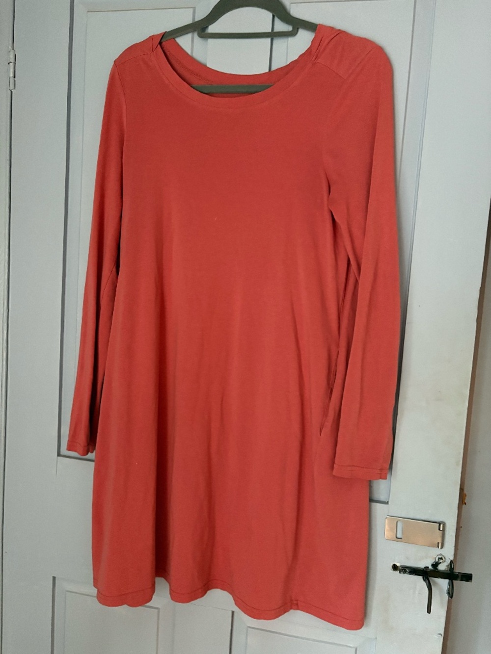 Pact Organic Cotton Long Sleeve Dress with pockets